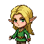 green blond elf 