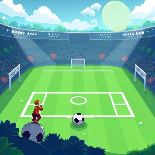 estou fazendo um game semelhante ao clássico pong na unity 6. eu preciso de um spriter para ser o backgrount da cena simulando o gramado de uma campo de futeboll
