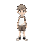 character base, neutral standing pose, simple clean lines, no accessories, neutral colors. clearly separated layers for hair, clothes, skin and accessories for easy customization, transparent background.