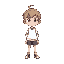 character base, neutral standing pose, simple clean lines, no accessories, neutral colors. clearly separated layers for hair, clothes, skin and accessories for easy customization, transparent background.