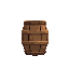 a barrel.