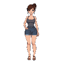 woman, asian, dommy mommy, thick thighs, thick woman parts, chung li, alot of skin showing through clothing, idle