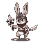rabbit warrior
