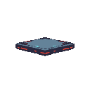 create a simple, futuristic, rectangular shaped platform