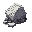 a modern little stone, the outlines should be gray a little lighter than the stone itself
