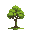  a cartoon plain tree