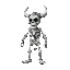 a skeleton viking