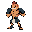 crea un personaje estilo videojuego de box llamado rex “ironstorm” vega, un luchador atlético con una mezcla de fuerza y técnica. su diseño debe mostrar energía, agresividad y velocidad. el personaje debe tener varios tipos de golpe, incluyendo:  jab rápi