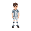 soccer player,  realistic proportions