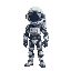 futuristic astronaut