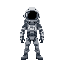 futuristic astronaut