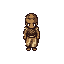  androgynous child wearing ragged clothes
