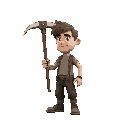 pickaxe side view