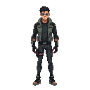 cyberpunk man
