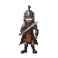 soldier with sword