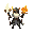 quero que faça um sprites no estilo do tibia citizen crie um mago