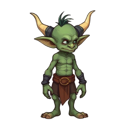 goblin, facing to right