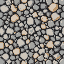 generate a seamless top-down pixel art gravel tile with varied gray and light brown stones, subtle shading, and no visible tiling seams. inspired by minecraft gravel but for 2d top-down use.