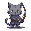 make cat archer and dagger