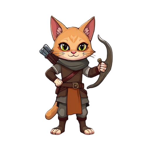 make cat archer and dagger