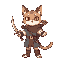 make cat archer and dagger