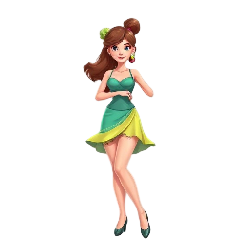 female salsa dancer