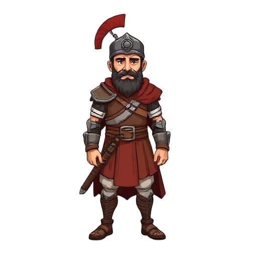 a warrior from the ottoman army