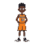 a 17 year old african american basketball player.