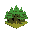 a forest icon for a strategy game. 