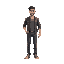 man walking