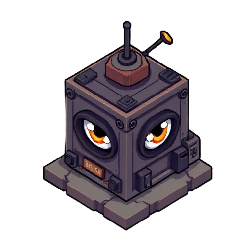 tired pixel eyes