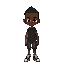 16 year old black guy with shaved hair skinny for a jg rpg maker make him a little older