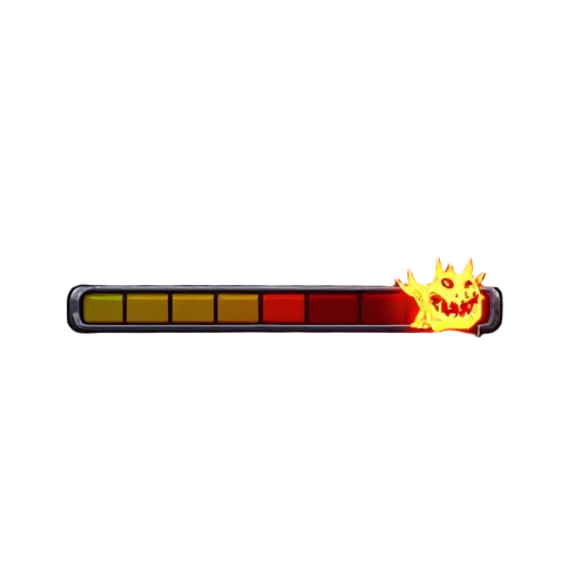 life bar for a boss with bloodborn aspect