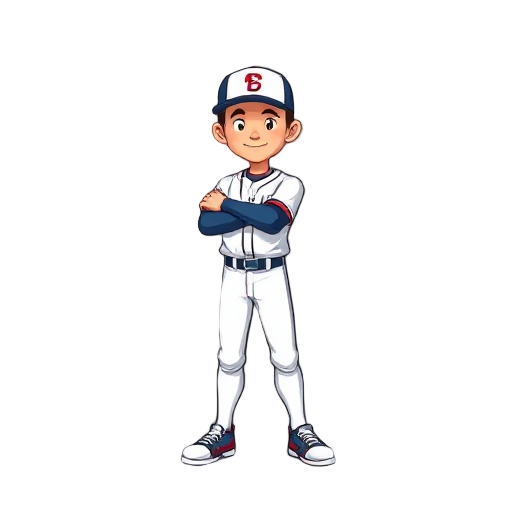 genera un jugador de baseball