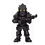 doom slayer with shotgun