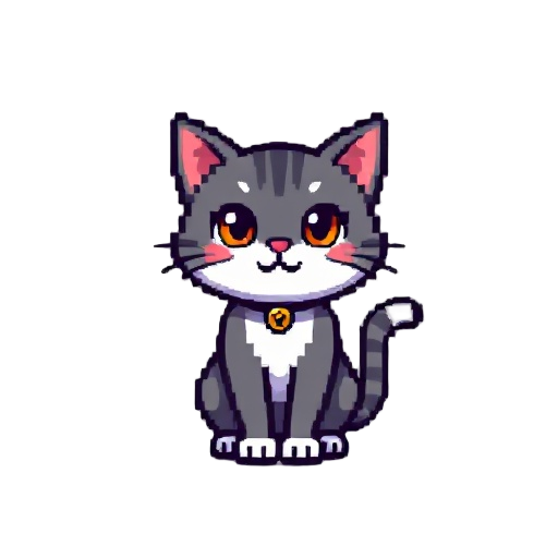 8-bit cat