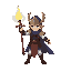 a battle mage for a 2d platformer inspired by final fantasy 2’s paladin cecil