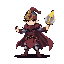 a battle mage for a 2d platformer inspired by final fantasy 2’s paladin cecil