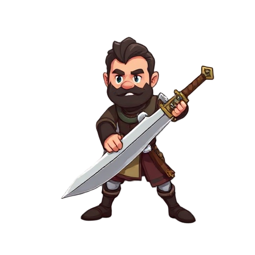 man who has sword 