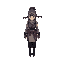 a middle aged female ninja 