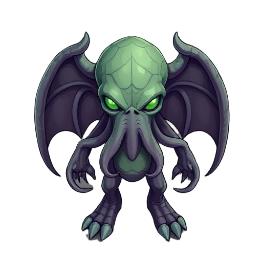 bird eye view of cthulhu