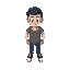 top view character 