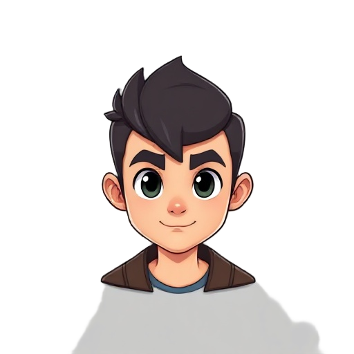 make a top view character 