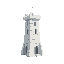 tower of white stone