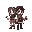 female gilbi art style, survival theme