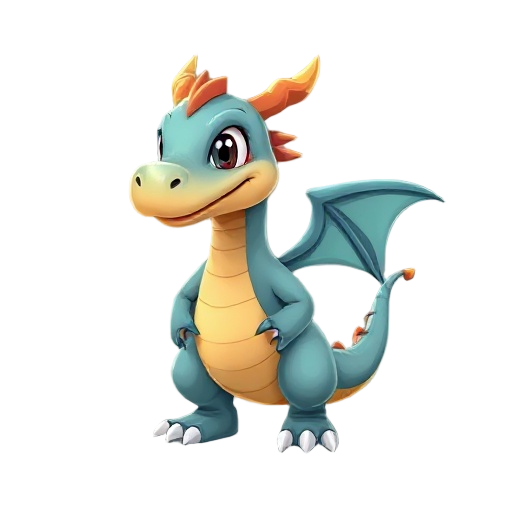 a cute dragon