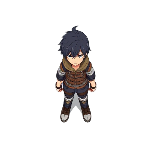 anime frieren movement, style top-down
