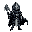 create knight main character  for dark fantesy game