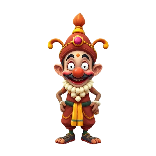 bhutanese clown