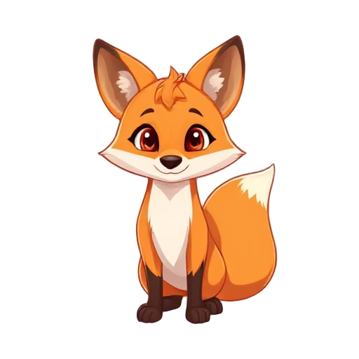 a cute fox